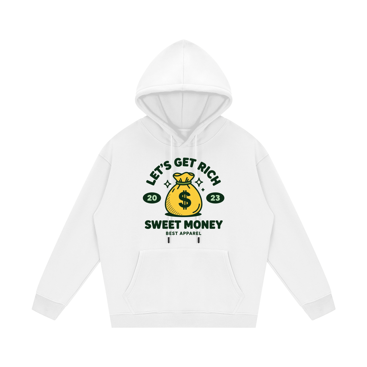Streetwear Unisex Fleece Hoodie