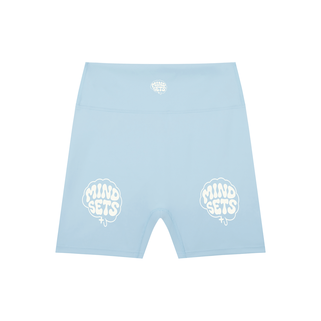 High-Waisted Blend Biker Shorts