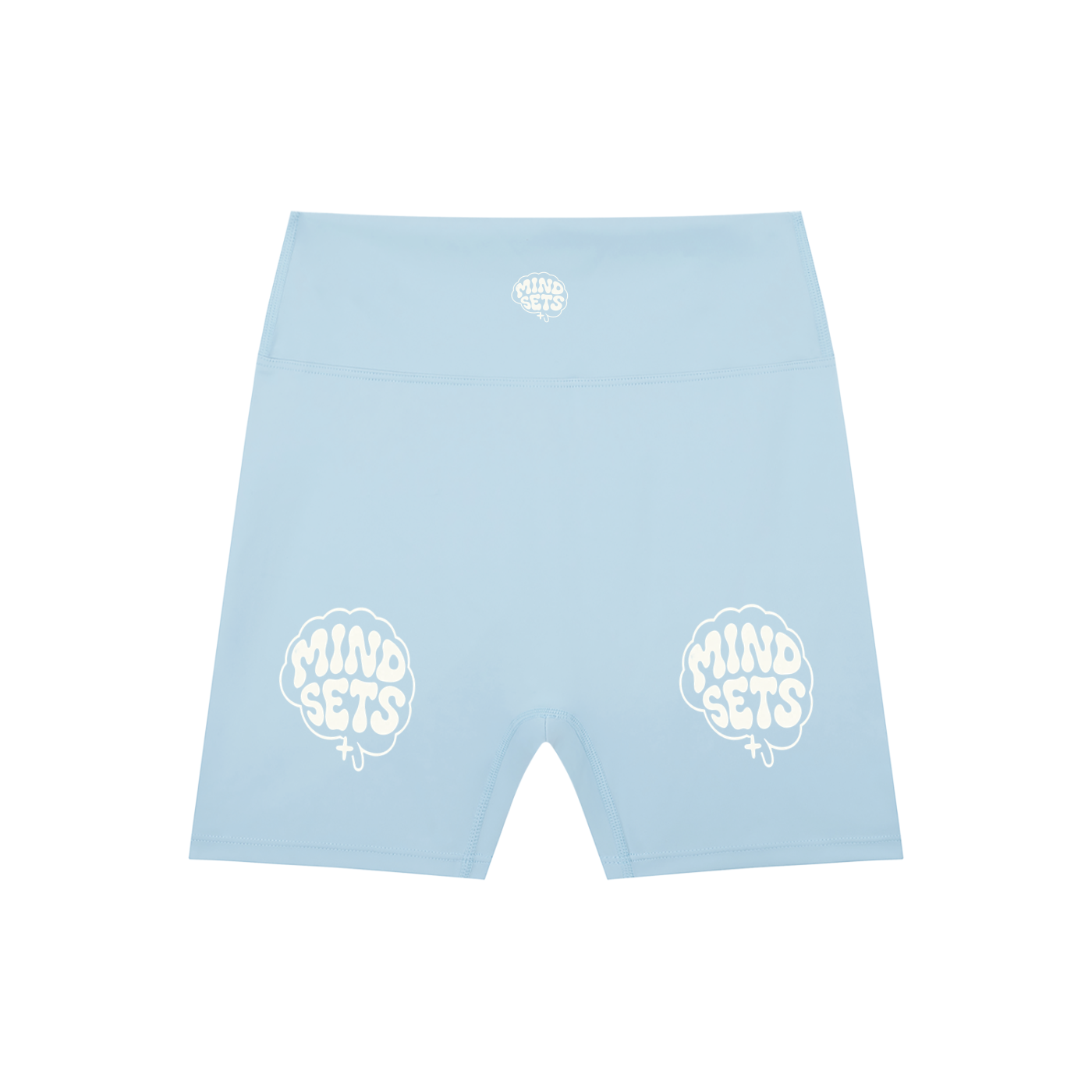 High-Waisted Blend Biker Shorts