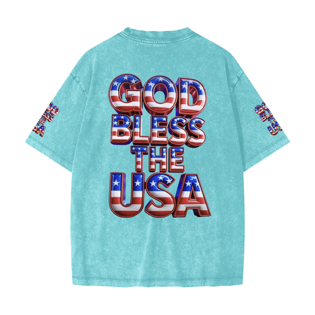 Heavyweight Snow Washed T-Shirt