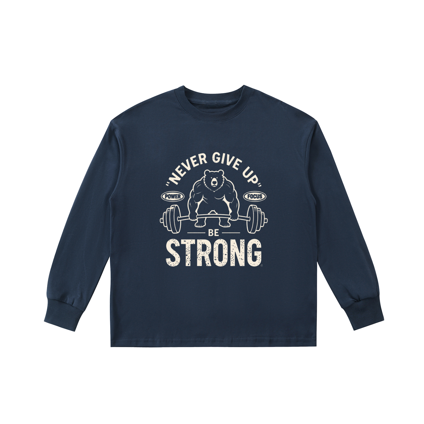 Kids' Quick-Dry Cotton Long-Sleeve Tee
