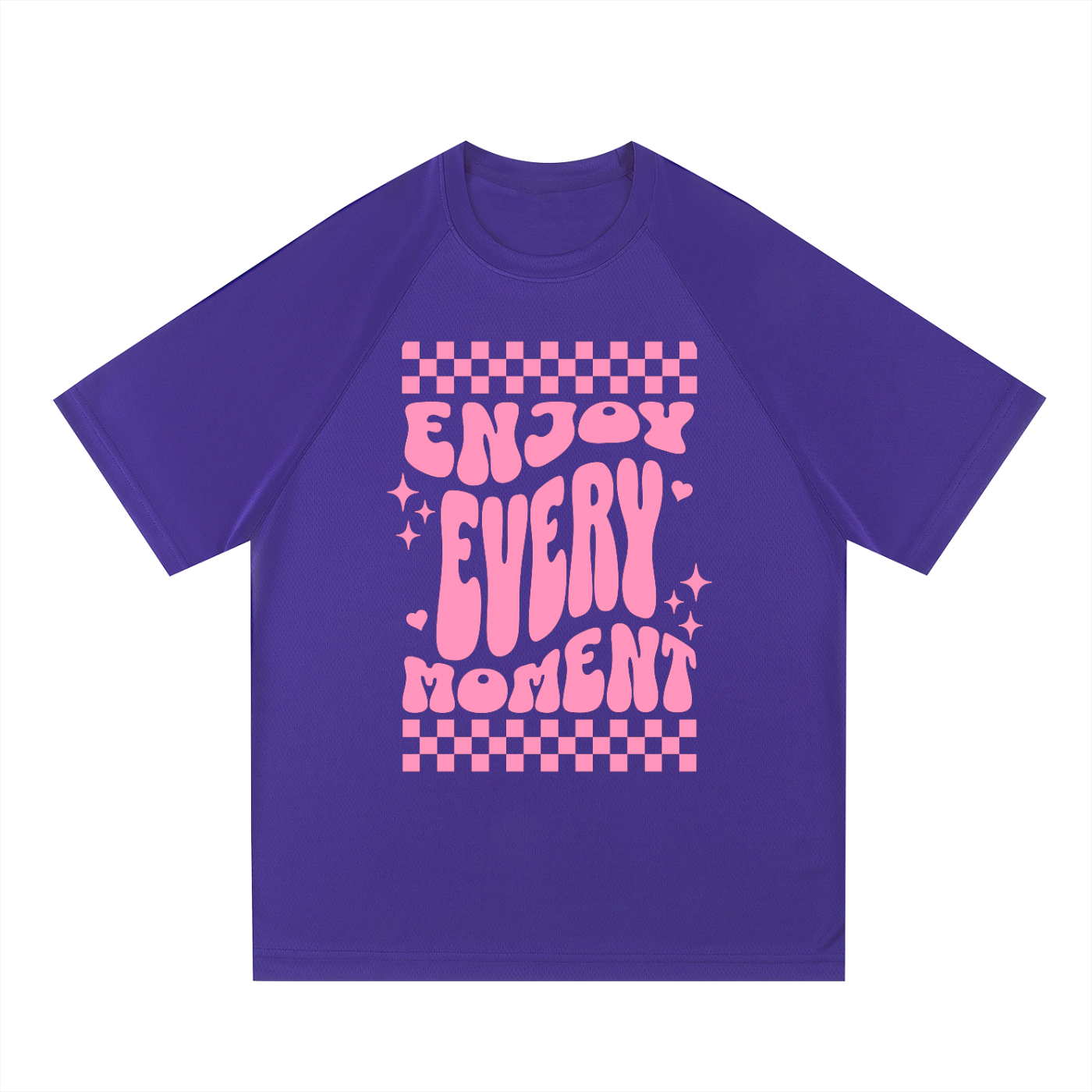 ラグランスリーブメッシュTシャツ
