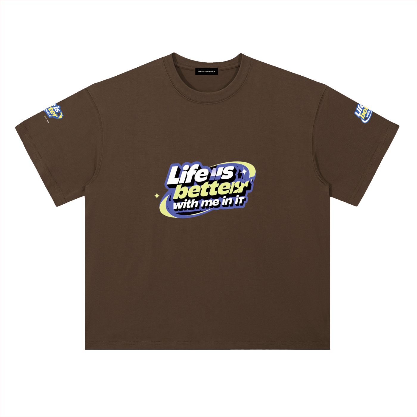 Heavyweight Drop Shoulder Cotton T-Shirt