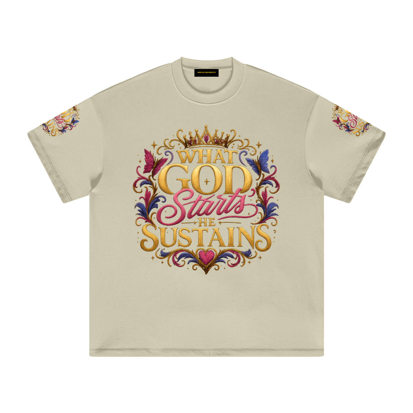 ヘビーウェイトアースカラートレーニングTシャツ