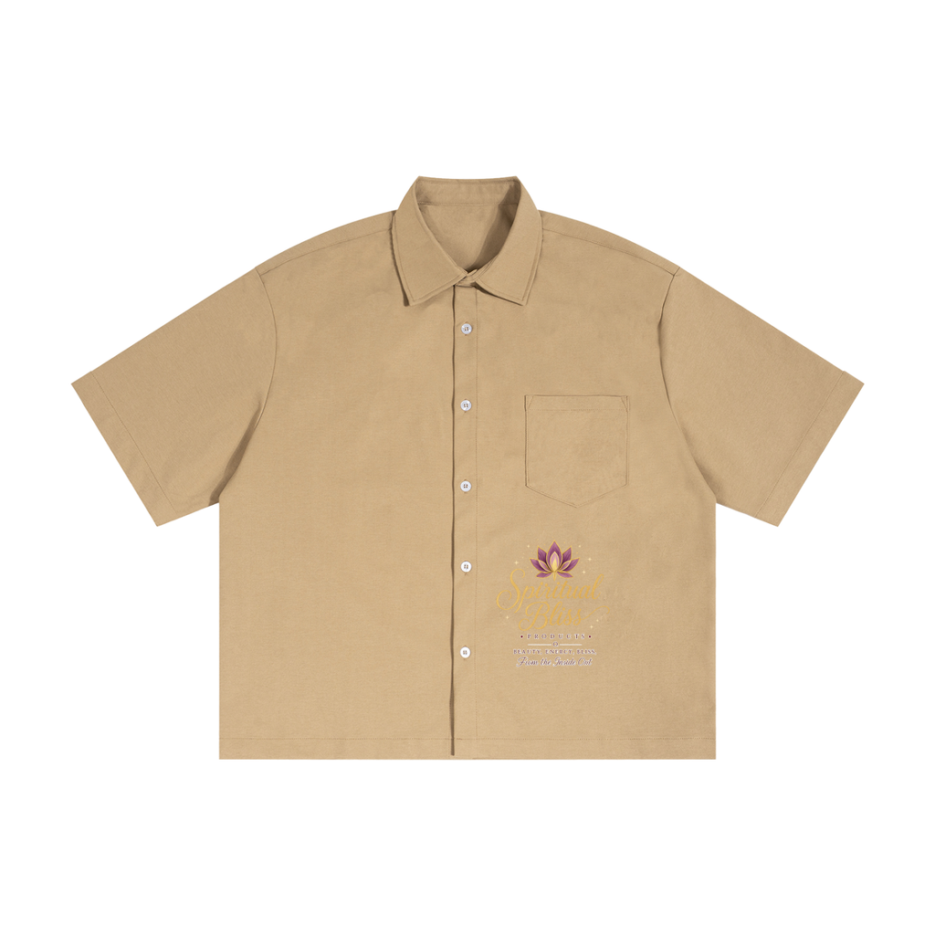 Unisex Boxy Heavyweight Short Sleeve Shirt