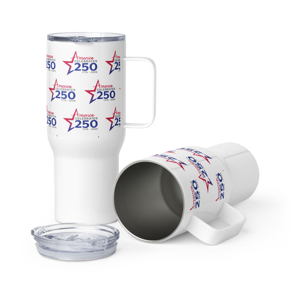 Travel mug with a handle - Spiritual Bliss Products