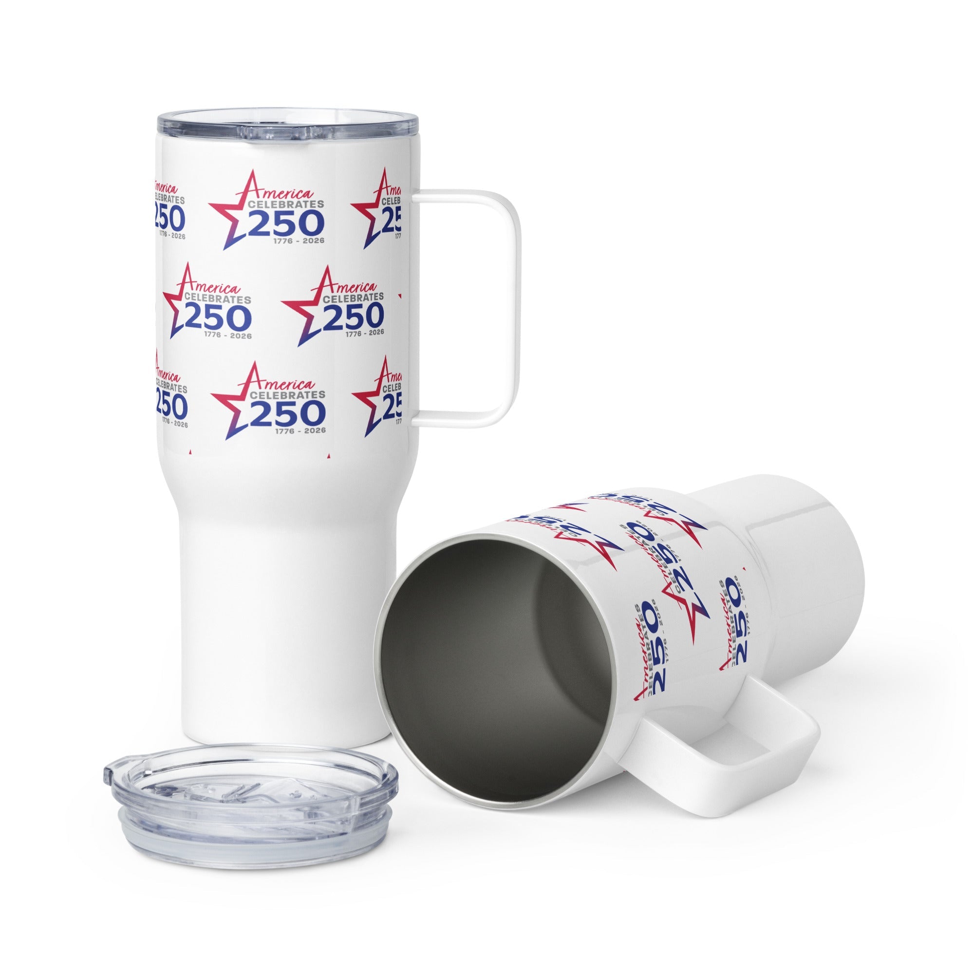 Travel mug with a handle - Spiritual Bliss Products
